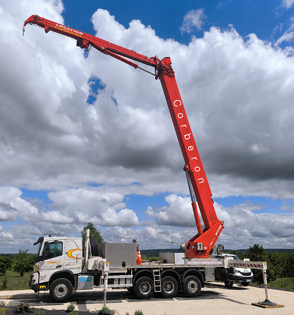 Corberon - agence d'Avallon - location de nacelles sur poids lourd